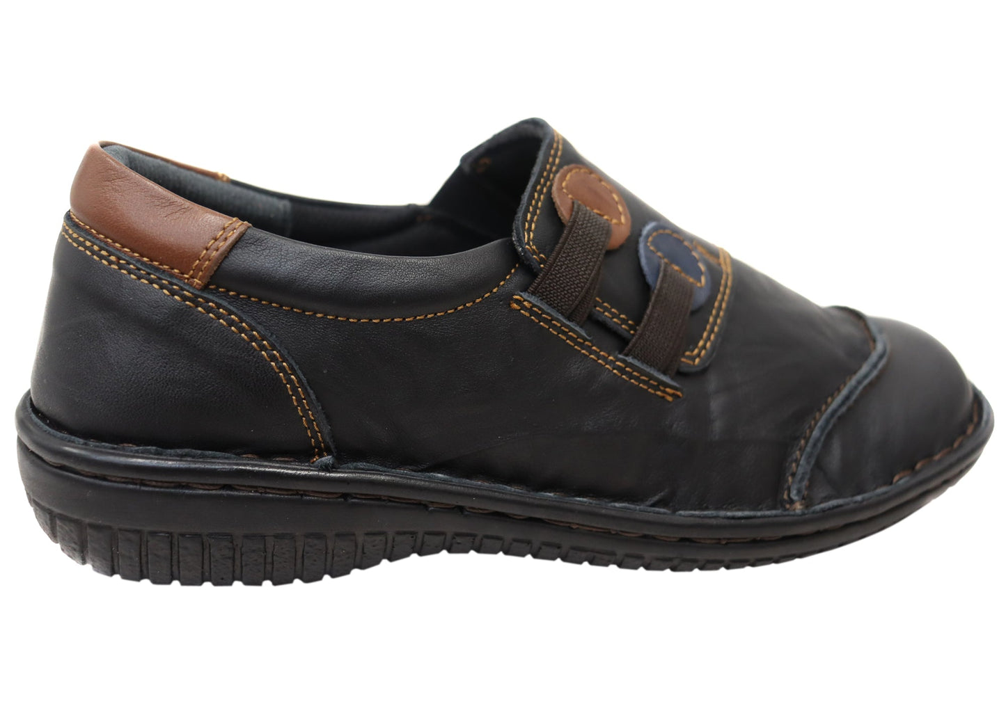 Cabello Comfort Womens 7305-27 Leather Shoes Made In Turkey