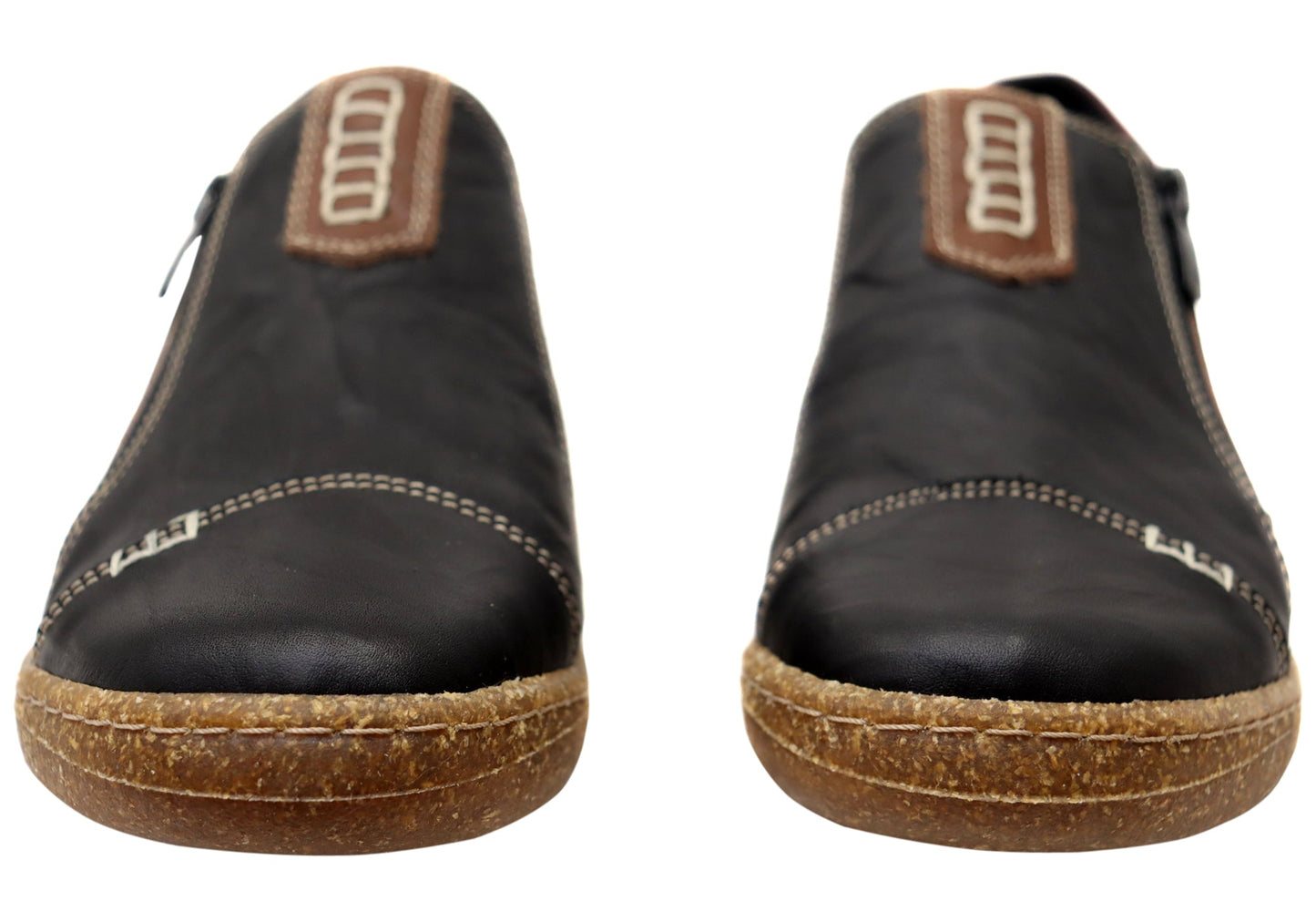 Cabello Comfort Womens 7311-307 Leather Shoes Made In Turkey