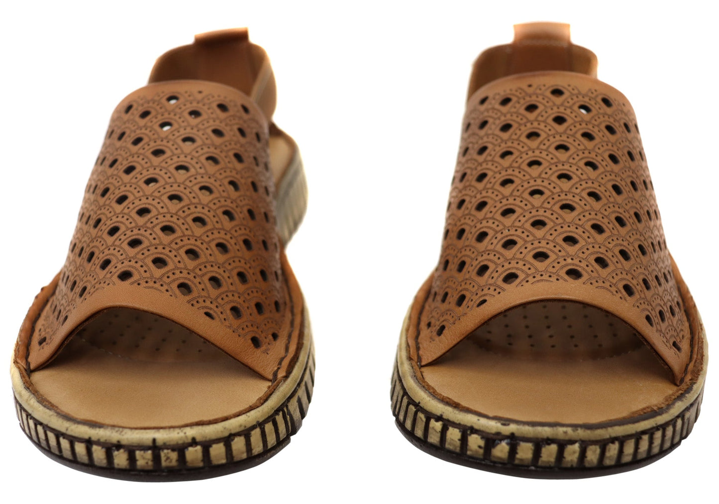 Orizonte Carnival Womens Comfortable European Leather Sandals