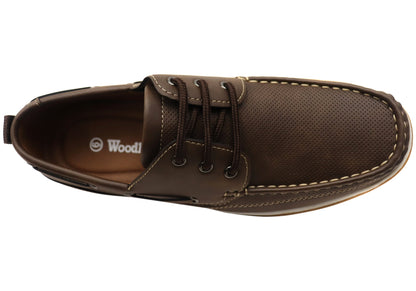 Woodlands Edwin Mens Comfortable Lace Up Casual Shoes