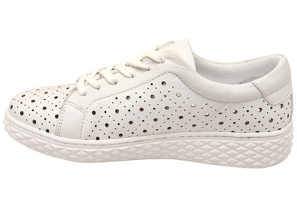 Cabello Comfort Uptown Womens Leather European Leather Casual Shoes