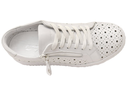 Cabello Comfort Uptown Womens Leather European Leather Casual Shoes