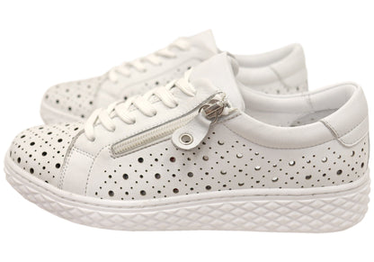 Cabello Comfort Uptown Womens Leather European Leather Casual Shoes