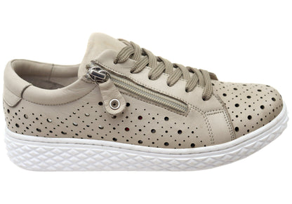 Cabello Comfort Uptown Womens Leather European Leather Casual Shoes