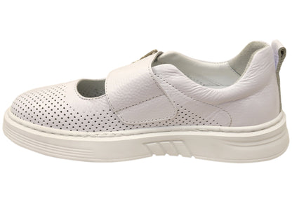 Orizonte Butterfly Womens European Comfortable Leather Mary Jane Shoes