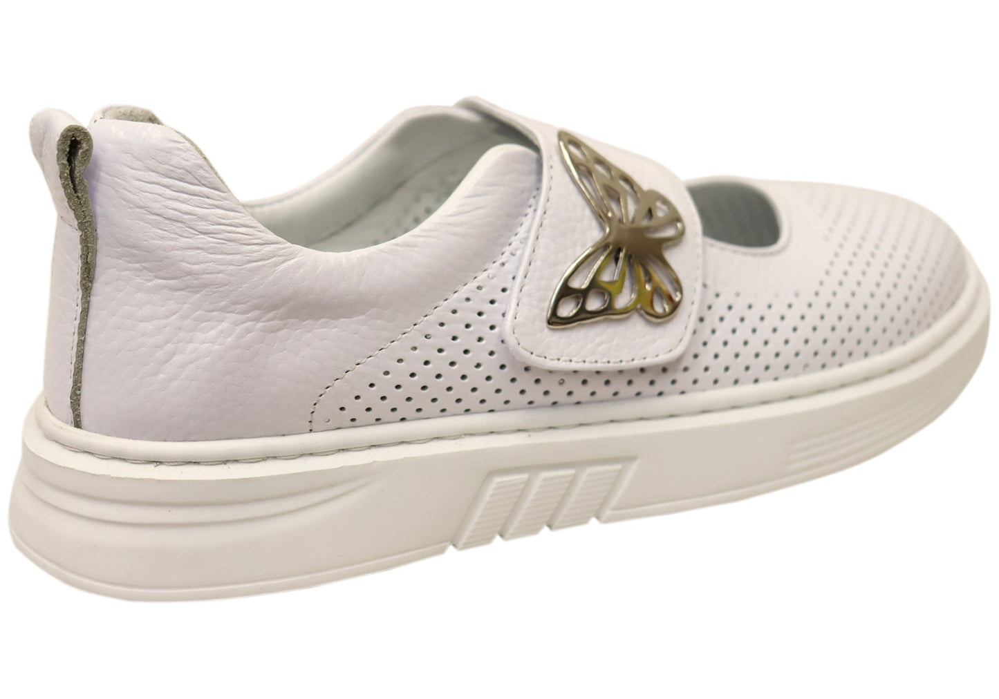 Orizonte Butterfly Womens European Comfortable Leather Mary Jane Shoes