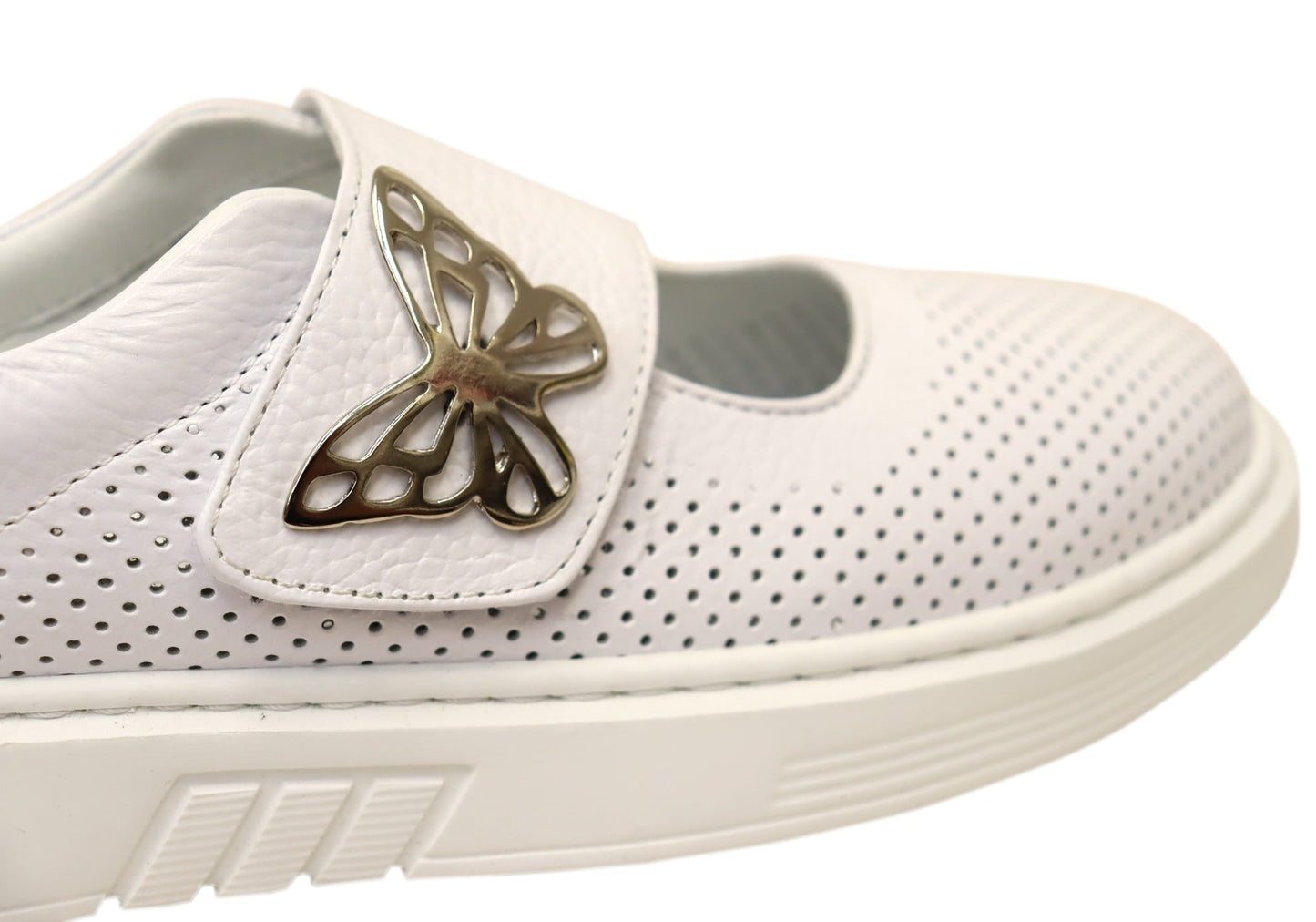 Orizonte Butterfly Womens European Comfortable Leather Mary Jane Shoes