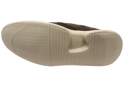 Ferricelli Perry Mens Brazilian Comfort Leather Slip On Casual Shoes