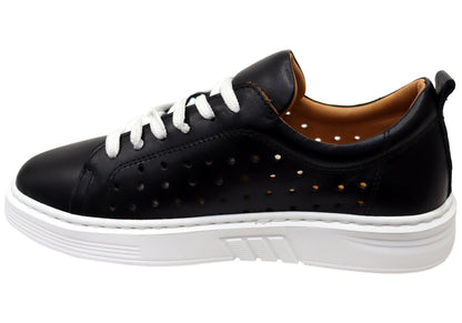 Orizonte Heartly Womens European Comfortable Leather Shoes