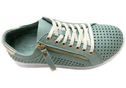 Cabello Comfort EG256 Womens Leather European Casual Shoes