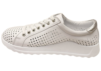 Cabello Comfort EG256 Womens Leather European Casual Shoes