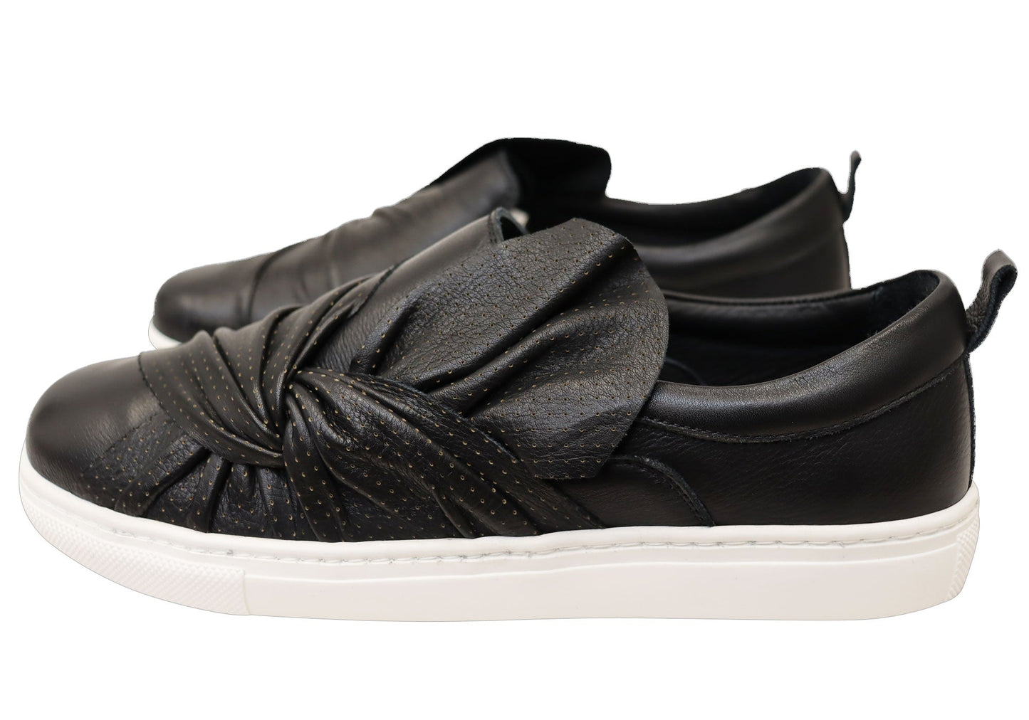 Orizonte Colette Womens European Leather Comfortable Slip On Shoes