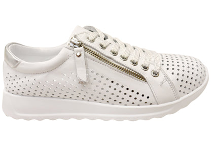 Cabello Comfort EG256 Womens Leather European Casual Shoes