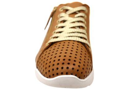 Cabello Comfort EG256 Womens Leather European Casual Shoes