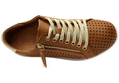 Cabello Comfort EG256 Womens Leather European Casual Shoes