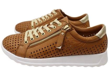 Cabello Comfort EG256 Womens Leather European Casual Shoes