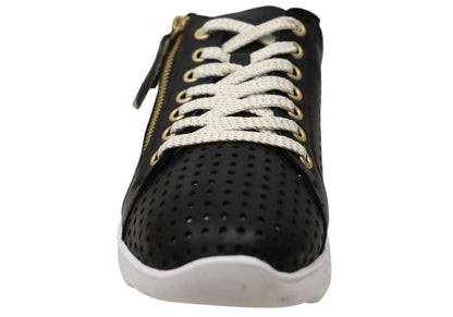 Cabello Comfort EG256 Womens Leather European Casual Shoes