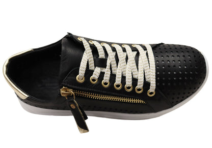 Cabello Comfort EG256 Womens Leather European Casual Shoes