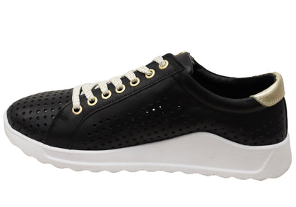 Cabello Comfort EG256 Womens Leather European Casual Shoes
