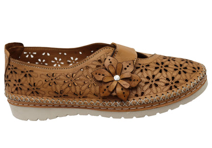 Orizonte Bizette Womens European Leather Comfortable Mary Jane Shoes