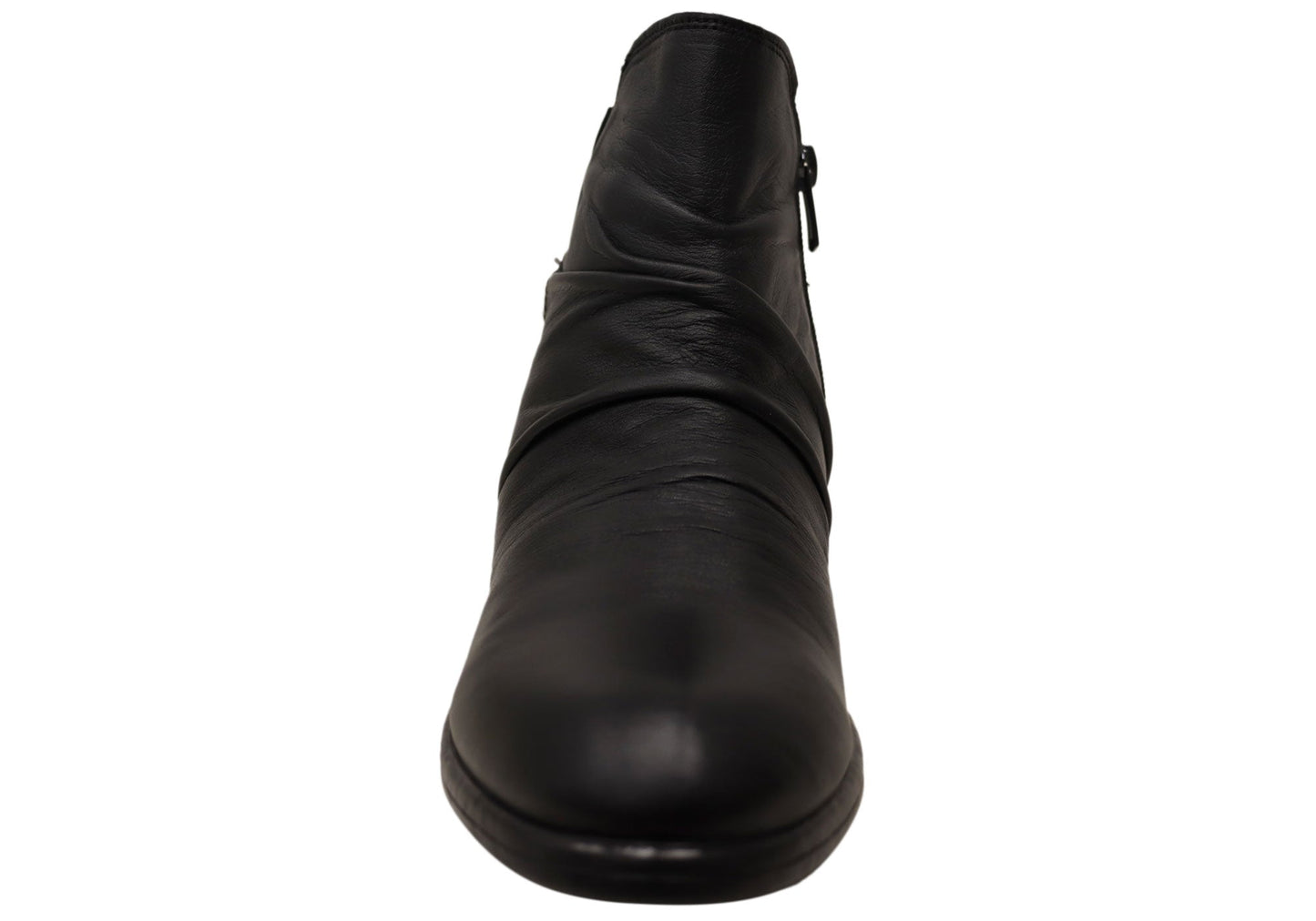 Cabello Comfort Enrich Womens Leather European Low Heel Ankle Boots
