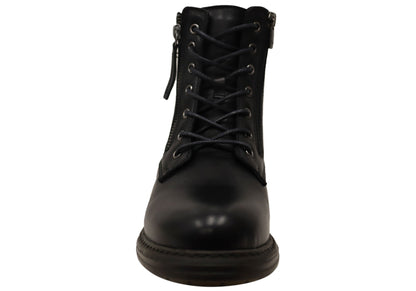 Cabello Comfort Esther Womens Comfortable Leather European Ankle Boots