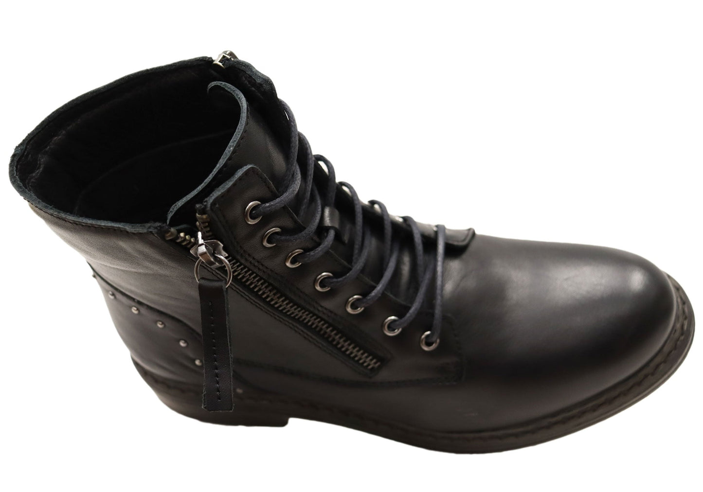 Cabello Comfort Esther Womens Comfortable Leather European Ankle Boots