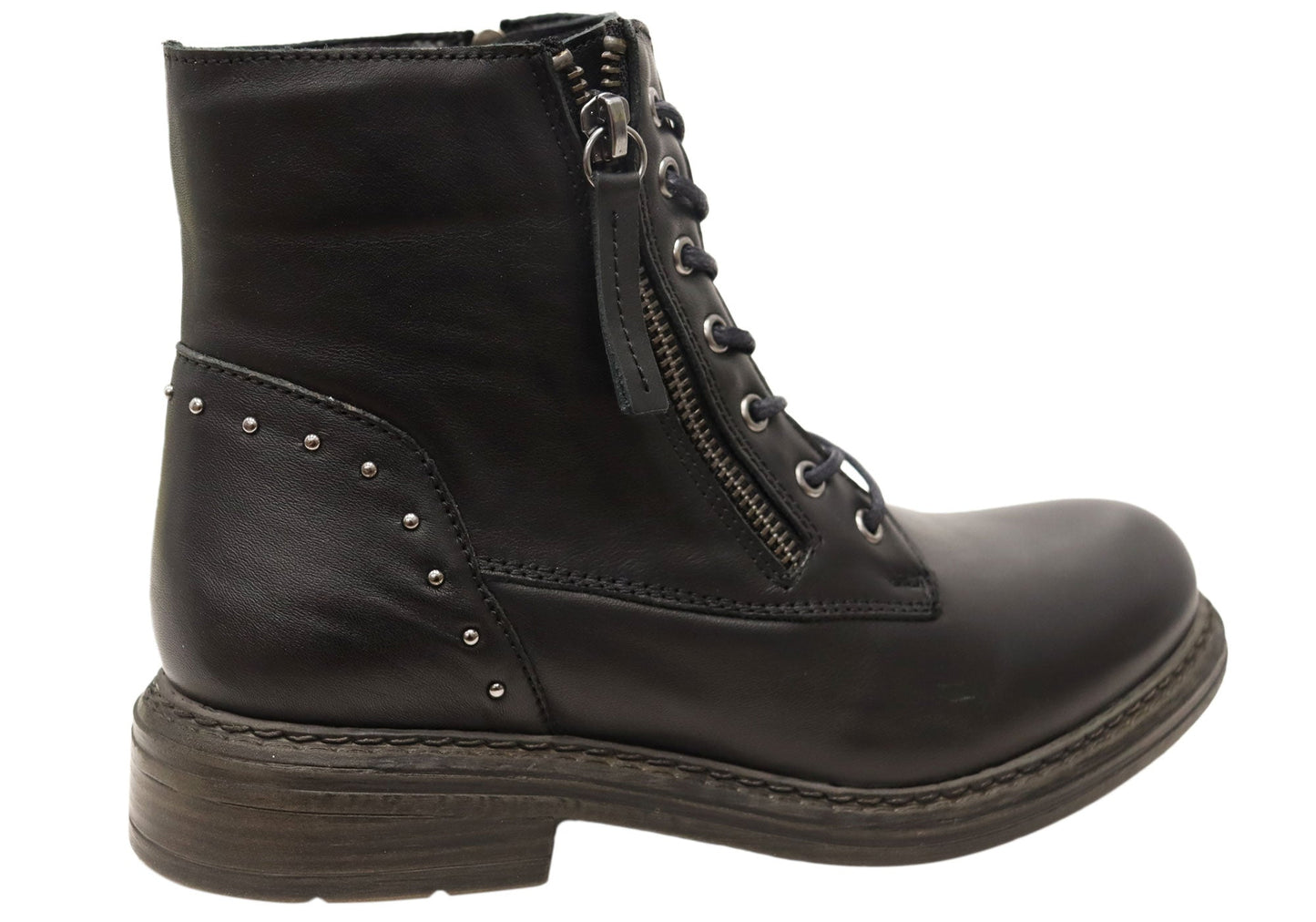 Cabello Comfort Esther Womens Comfortable Leather European Ankle Boots