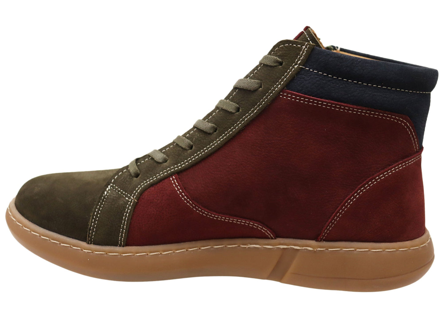Cabello Comfort Willora Womens Comfort Leather European Ankle Boots