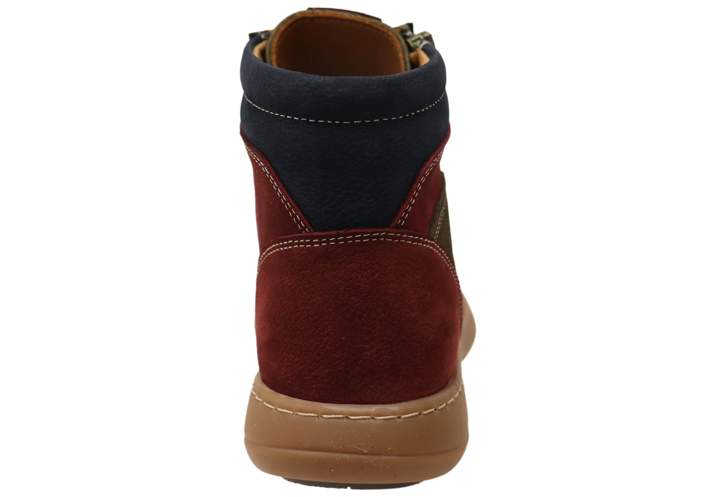 Cabello Comfort Willora Womens Comfort Leather European Ankle Boots