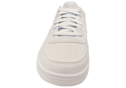 Reebok BB 1000 Mens Comfortable White Lace Up Sneakers