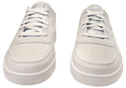 Reebok BB 1000 Mens Comfortable White Lace Up Sneakers