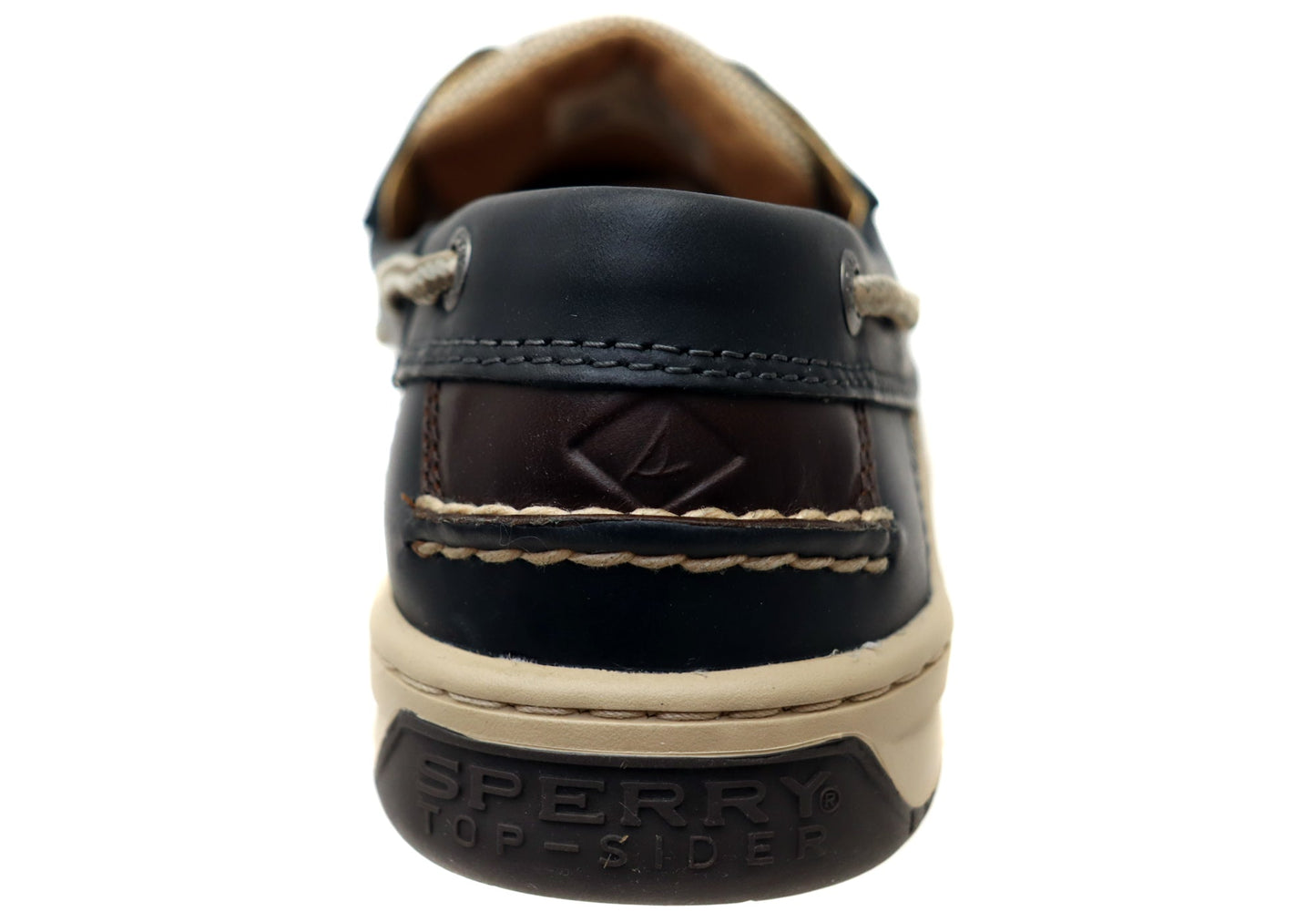 Sperry Mens Billfish Comfortable Wide Width Leather Boat Shoes