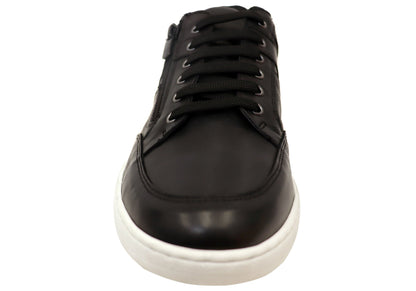 Cabello Comfort Finn Mens Comfortable European Leather Casual Shoes