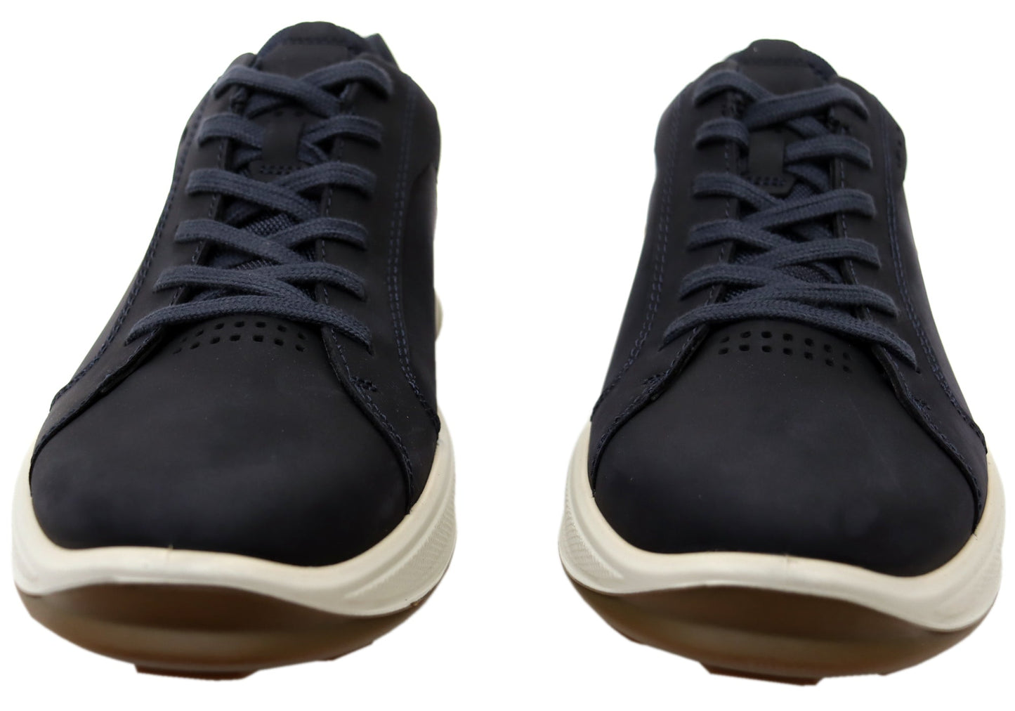 ECCO Mens Byway 2.0 Comfortable Leather Casual Lace Up Sneakers Shoes