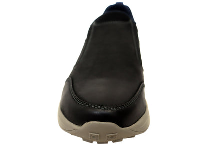 Explorer Ramone Mens Comfortable Leather Slip On Casual Shoes