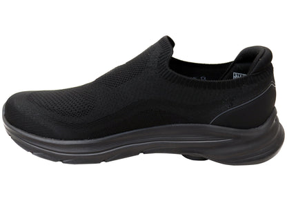 Skechers Mens GO Walk 8 Gabe Comfortable Slip On Shoes