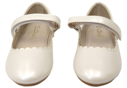 Grosby Roxie Girls Kids Mary Jane Formal Party Shoes