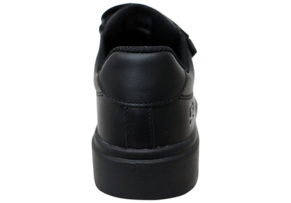 Skechers Unisex Kids Smooth Tracks Classic Stride Leather School Shoes
