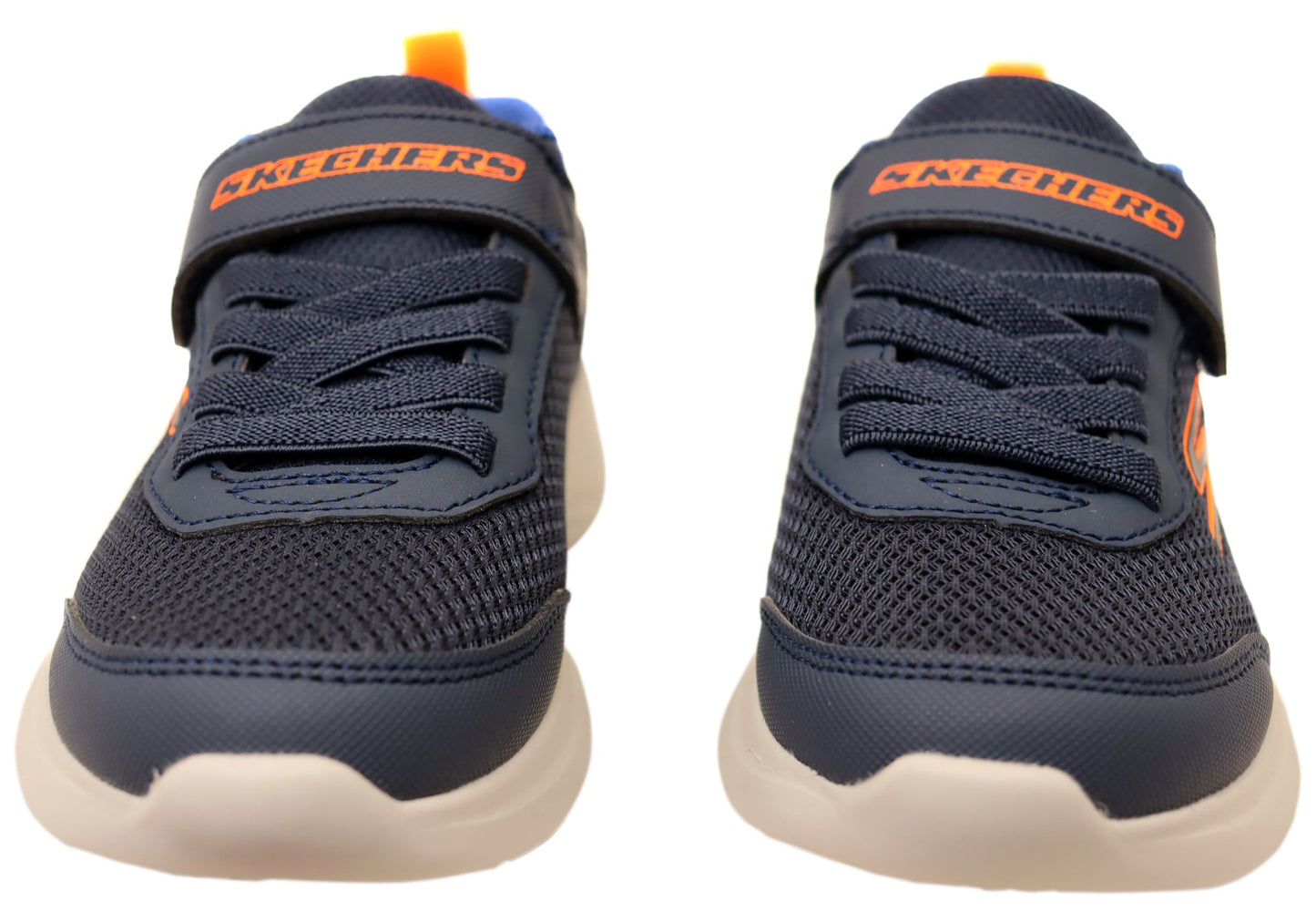 Skechers Boys Kids Selectors Reset Achieved Shoes Navy Blue