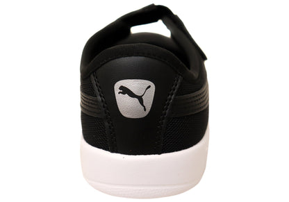 Puma Courtflex V3 Lina V PS Kids Girls Comfortable Mary Jane Shoes