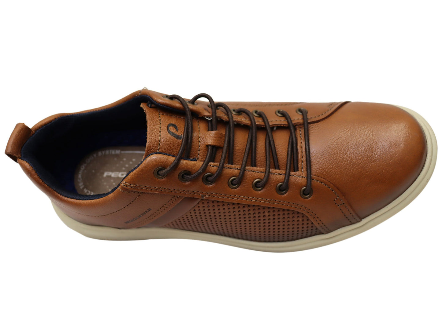 Pegada Kieren Mens Slip On Comfortable Brazilian Leather Casual Shoes