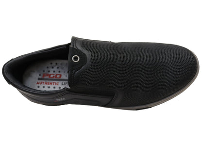 Pegada Magnus Mens Comfortable Casual Slip On Shoes Made In Brazil
