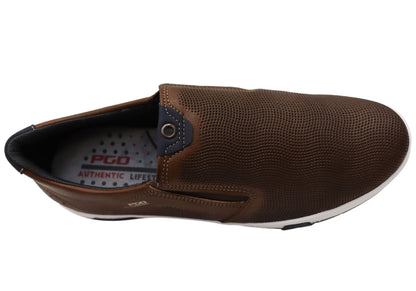 Pegada Magnus Mens Comfortable Casual Slip On Shoes Made In Brazil