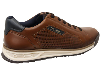Pegada Orlando Mens Slip On Comfortable Brazilian Leather Casual Shoes