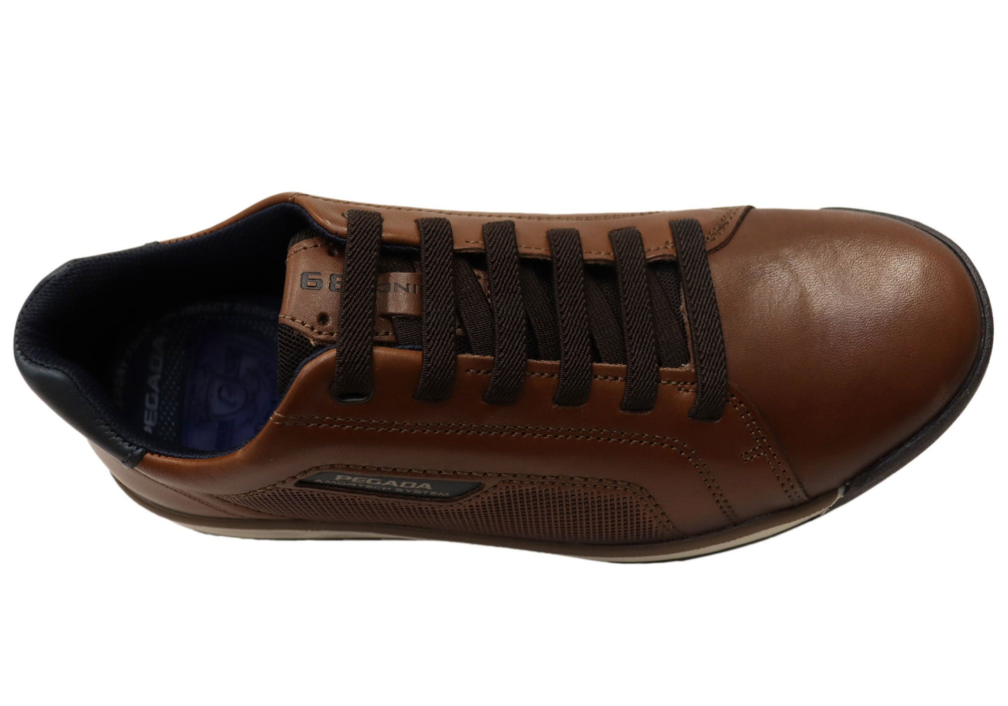 Pegada Orlando Mens Slip On Comfortable Brazilian Leather Casual Shoes