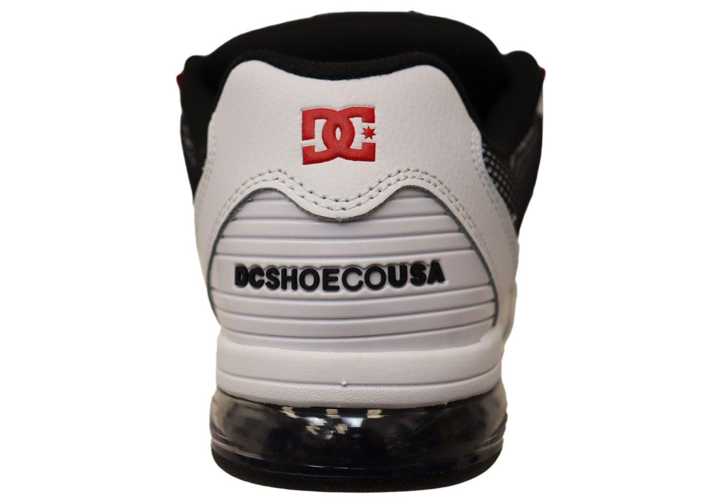 DC Shoes Mens Comfortable Leather Versatile Shoes White