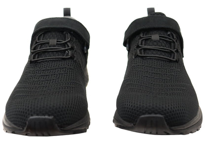Propet Mens Tour Knit FX 3E Exta Wide Width Comfortable Walking Shoes