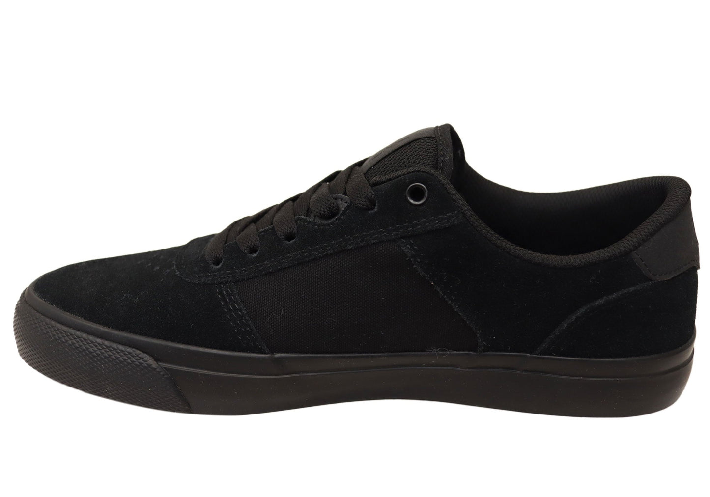 DC Shoes Mens Comfort Teknic Leather Lace Up Shoes Black Black Black