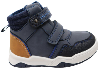Grosby Alfie Boys Kids Comfortable Boots With Adjustable Straps